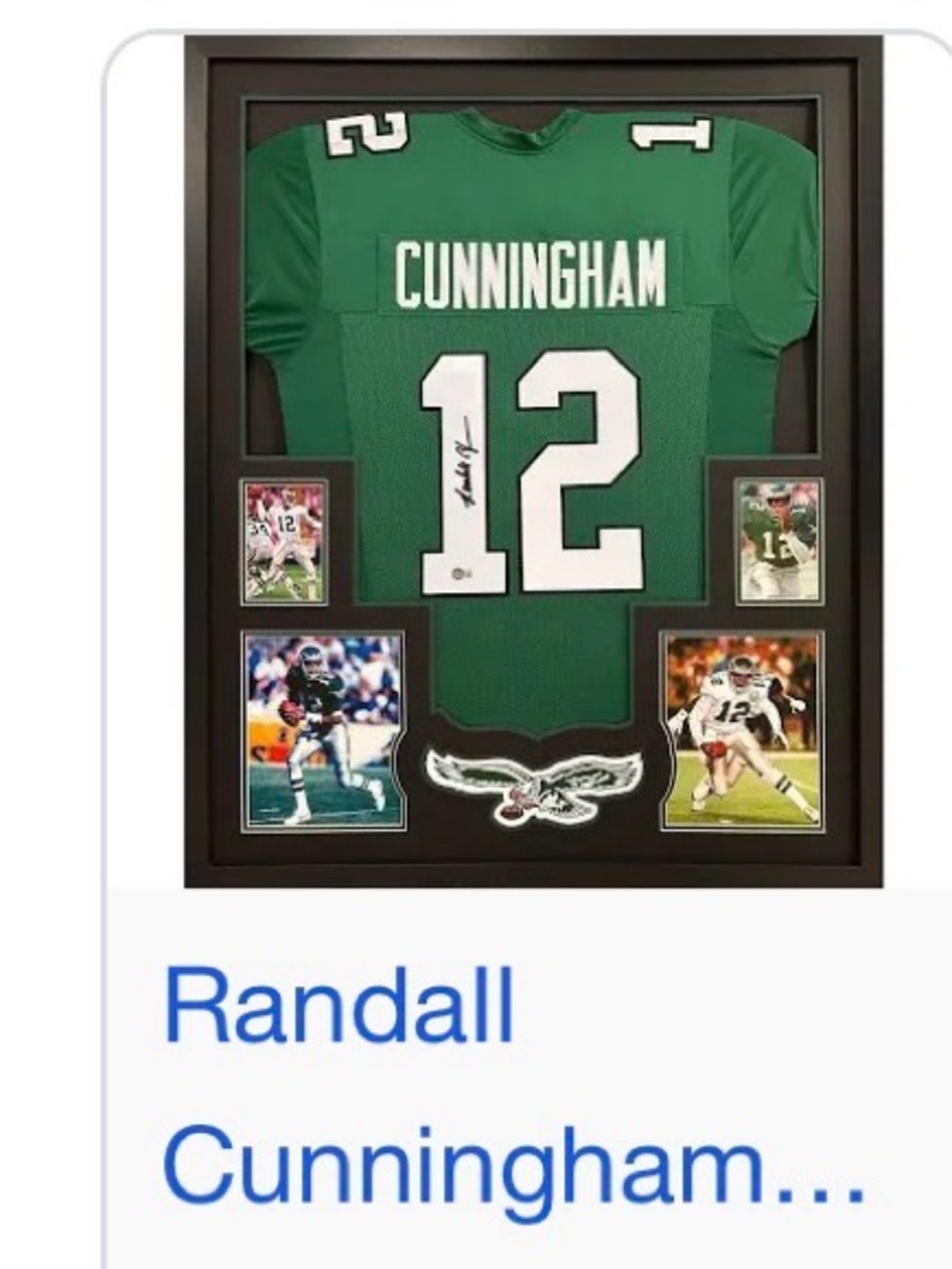 Philadelphia Eagles Randall Cunningham